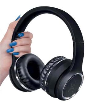 FINGERS Headphones Tap-2-Beat Wireless Extra Deep Bass | 10 Hours Playback(Black)