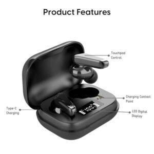 Ambrane NeoBuds 11 True Wireless Earbuds (Black)