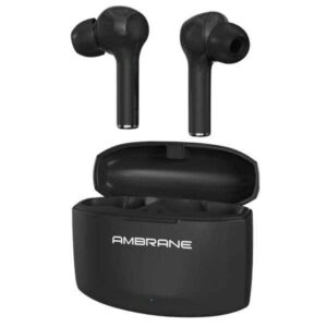 Ambrane NeoBuds 33 True Wireless Earbuds with 15 Hours Total Playtime, High Bass Immersive Sound (Black)
