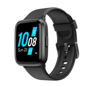Ambrane Pulse Full Touch Control Smartwatch (Black)
