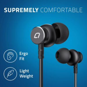 Artis BE310M in-Ear Sports Bluetooth Wireless Earphone Neckband with Stereo Sound(Black)