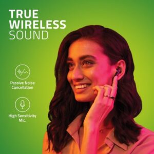 Artis BE110M TWS | True Wireless Bluetooth Stereo Earphones | 5 Hours Playback | (Black)