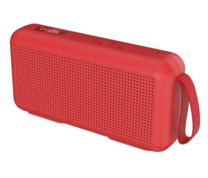 Artis (BT05) Portable Wireless Bluetooth Speaker with TF Card Reader/FM Radio & Hands Free Calling Mic (Red)