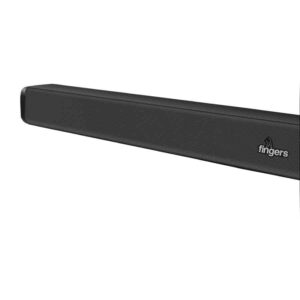 FINGERS Sound Guru Soundbar with Real Power (Black)