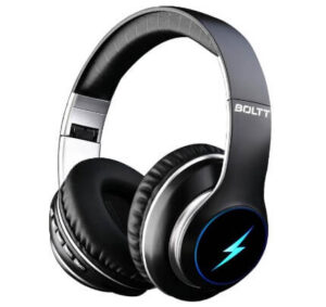 Fire-Boltt Blast 1200 On-Ear Bluetooth Headphones with Glow Lights, 20H Playtime, Shocking Bass