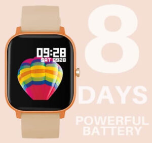 Fire-Boltt SPO2 Full Touch 1.4 inch Smartwatch 8 Days Battery Life (GOLD)