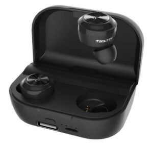 Fire-Boltt Buds BE1000 72 Hours Playtime True Wirless Earbuds, 2200 MAH Battery Earphones Voice Assistance (Black)