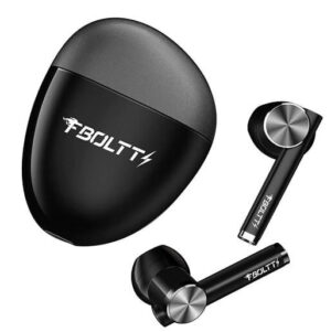 Fire-Boltt Buds 1300 True Wireless Earbuds,  Full Smart Touch Control Earphones BT5.0 (Black