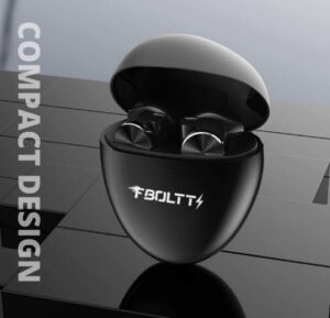 Fire-Boltt Buds 1300 True Wireless Earbuds,  Full Smart Touch Control Earphones BT5.0 (Black