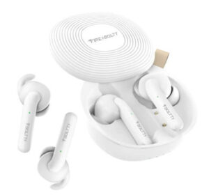 Fire-Boltt Buds 1100 True Wireless Earbuds, Earphones with Voice Assistance, 20 hrs Playtime (White)