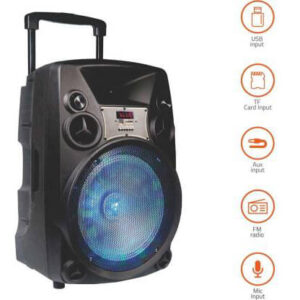 Artis Wireless Bluetooth Trolley Speaker BT918 (Black)