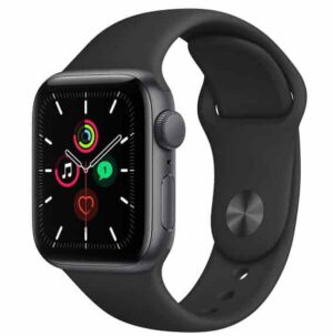 Apple Watch SE (GPS, 44mm) - Space Grey with black band at zopic