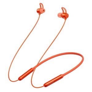 Realme Buds Wireless Neckband (Orange) in-Ear Bluetooth 5.0, IPX4 Sweatproof Earphone 10 minutes charge 100 minutes of music time,playback time 12 hours