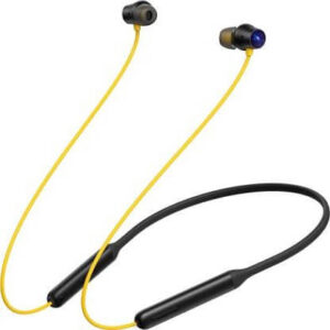 Realme Buds Wireless 2 Neckband with Dart Charge and Active Noise Cancellation, Battery life: 22 hrs | Charging time: 50 mins(Yellow, In the Ear)