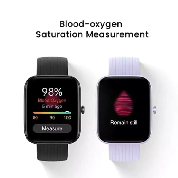 zopic Amazfit Bip 3 Smartwatch with 1.69" Large Color Display, 2 Weeks Battery Life, 5 ATM Water-Resistance, Cricket Data Monitoring, 60 Sports Modes, Super Slim & Light Body zopic