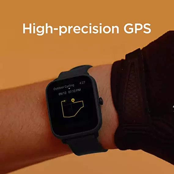 zopic Amazfit Bip U PRO Smartwatch with SpO2, High-precision GPS, Built-in Alexa, Sleep, Stress Monitor, 1.43"(36cm), 9 Day Battery Life, Charging Time 2 Hours | zopic