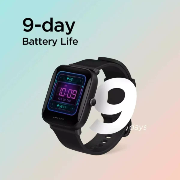 Amazfit Bip U Smart Watch, SpO2 & Stress Monitor, 3.63 (1.43"(3.6cm)) HD Color Display, 60+ Sports Modes, Breathing Training, 50+ Watch Faces zopic