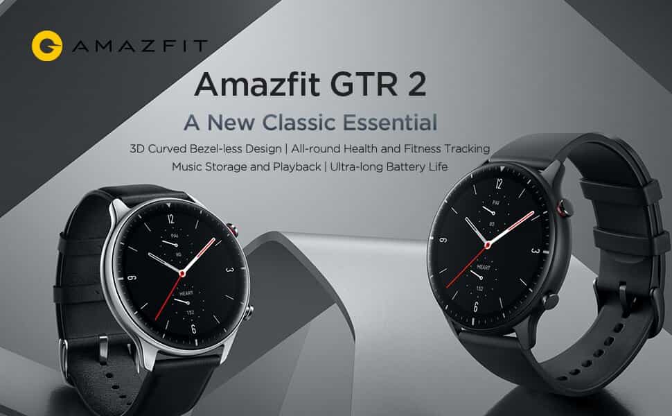 zopic Amazfit GTR 2 Smartwatch 1.39" AMOLED Display, Built-in GPS, Bluetooth Phone Calls, 3GB Music Storage, 14-Day Battery Life, 90 Sports Modes (Sport Edition) | zopic