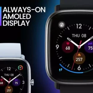 Amazfit GTS 2 Mini Smartwatch (New Version) with Always-on AMOLED Display, SpO2, 14 Days Battery Life, 68 Sports Modes, GPS, HR, Sleep & Stress Monitoring