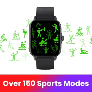 zopic Amazfit GTS 3 Smartwatch with Heart Rate, SpO2, Sleep, Stress, Female Cycle Monitoring, Sports Watch with 150+ Sports Modes, GPS, 5 ATM Waterproof | zopic