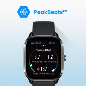 Amazfit GTS 4 Mini Smartwatch Fitness Tracker with 24H Heart Rate Blood Oxygen Monitor, 5 Satellite Positioning, 120+ Sports Modes, 15-day Battery Life, 5 ATM Waterproof | zopic