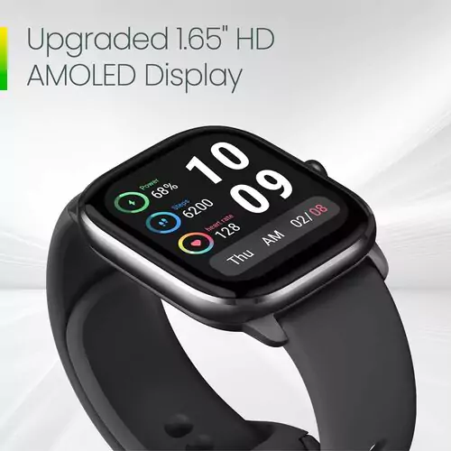 Amazfit GTS 4 Mini Smartwatch Fitness Tracker with 24H Heart Rate Blood Oxygen Monitor, 5 Satellite Positioning, 120+ Sports Modes, 15-day Battery Life, 5 ATM Waterproof | zopic