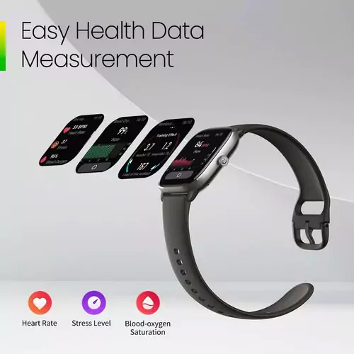 Amazfit GTS 4 Mini Smartwatch Fitness Tracker with 24H Heart Rate Blood Oxygen Monitor, 5 Satellite Positioning, 120+ Sports Modes, 15-day Battery Life, 5 ATM Waterproof | zopic