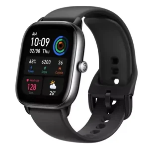 Amazfit GTS 4 Mini Smartwatch Fitness Tracker with 24H Heart Rate Blood Oxygen Monitor, 5 Satellite Positioning, 120+ Sports Modes, 15-day Battery Life