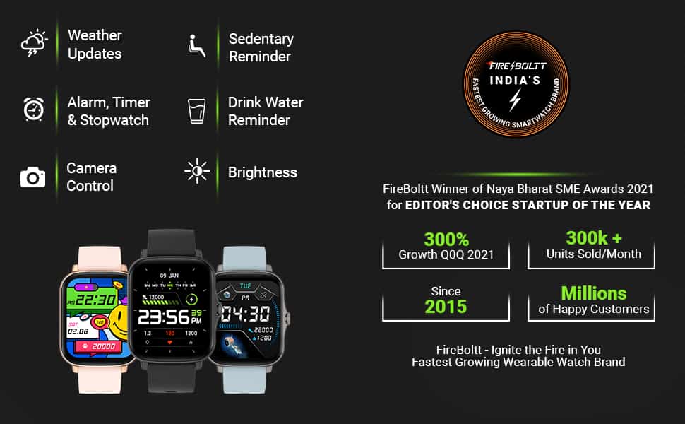 zopic Fire-Boltt smartwatch Beast Pro Bluetooth Calling 1.69” (4.29cm) with Voice Assistance, Local Music, Voice Recorder, Spo2 Full HD Touch Smartwatch with TWS Pairing