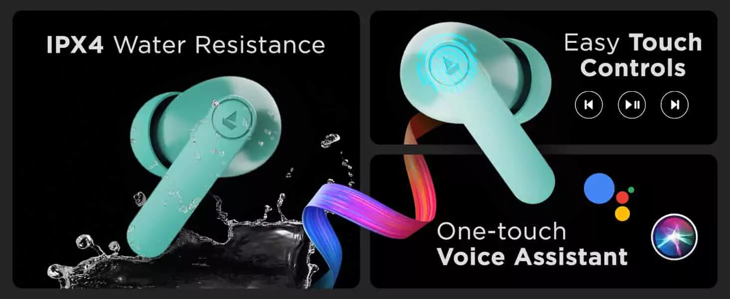 zopic boAt Newly Launched Airdopes 121 PRO True Wireless Earbuds with boAt Signature Sound, Quad Mic ENx™, Beast™ Mode for Gaming, 40H Playtime, IWP™, IPX4, Battery Indicator zopic