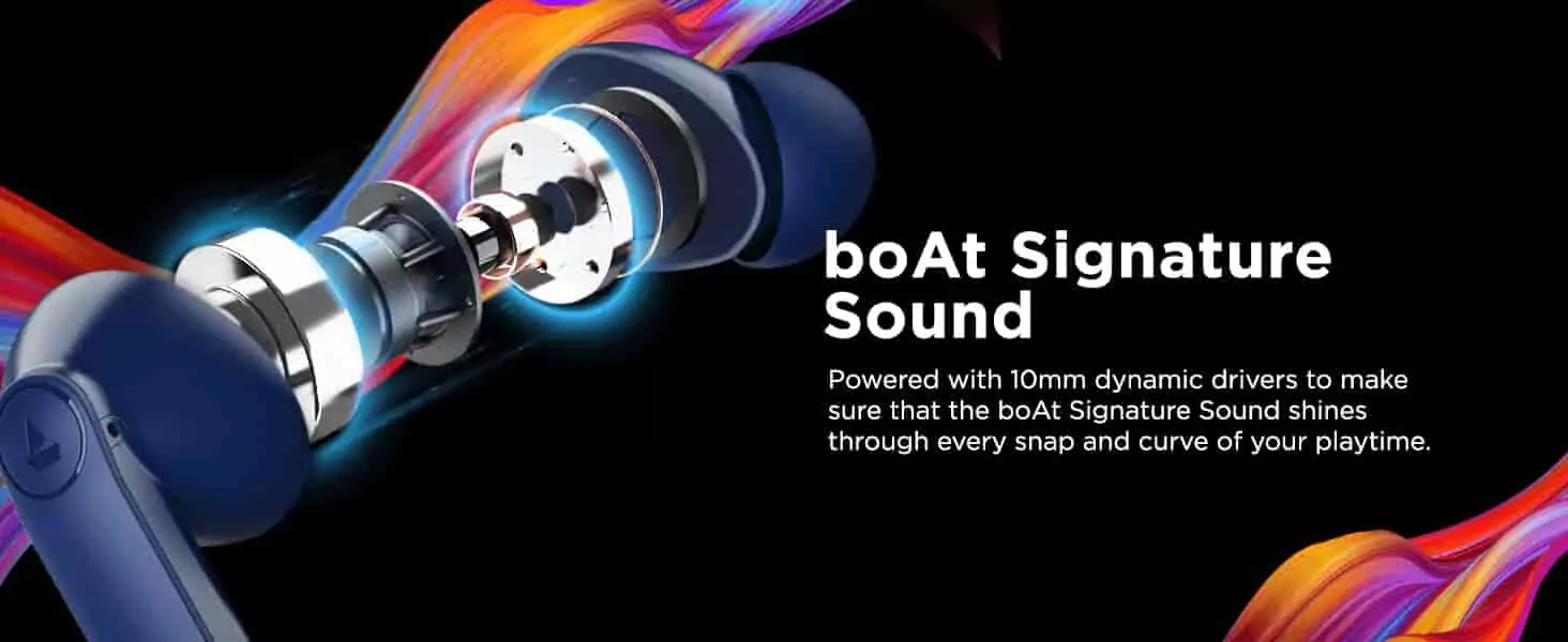 zopic boAt Newly Launched Airdopes 121 PRO True Wireless Earbuds with boAt Signature Sound, Quad Mic ENx™, Beast™ Mode for Gaming, 40H Playtime, IWP™, IPX4, Battery Indicator zopic