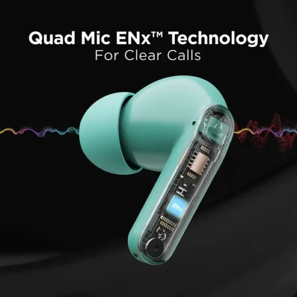 zopic boAt Newly Launched Airdopes 121 PRO True Wireless Earbuds with boAt Signature Sound, Quad Mic ENx™, Beast™ Mode for Gaming, 40H Playtime, IWP™, IPX4, Battery Indicator zopic