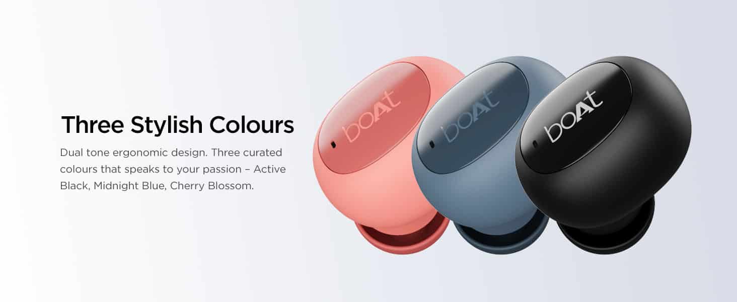 zopic Boat Airdopes 121V2 Bluetooth Truly Wireless in Ear Earbuds with Mic with Upto 14 Hours Playback, Lightweight 8Mm Drivers, Led Indicators and Multifunction Controls earphones