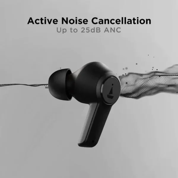zopic boAt Newly Launched Airdopes 413ANC True Wireless Earbuds with Hybrid ANC, 2*Mics ENx™ Tech, boAt Signature Sound, Touch Gesture, 20 Hours Playback, ASAP™ Charge & Ambient Mode zopic earphones