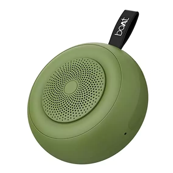 zopic boAt Stone 135 Portable Wireless Speaker with 5W RMS Immersive Sound, IPX4 Water Resistance, True Wireless Feature, Up to 11H Total Playtime, Multi-Connectivity Modes | zopic