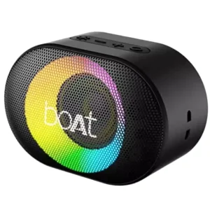 boAt Stone 250 Portable Wireless Bluetooth Speaker with 5W RMS Immersive Audio, RGB LEDs, Up to 8HRS Playtime, IPX7 Water Resistance, Multi-Compatibility Modes