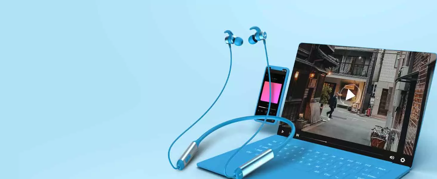 boAt Rockerz 330 Neckband Earphones with ASAP Charge, Enhanced Bass, Metal Control Board, IPX5, Type C Port Voice Assistant Bluetooth Wireless | zopic