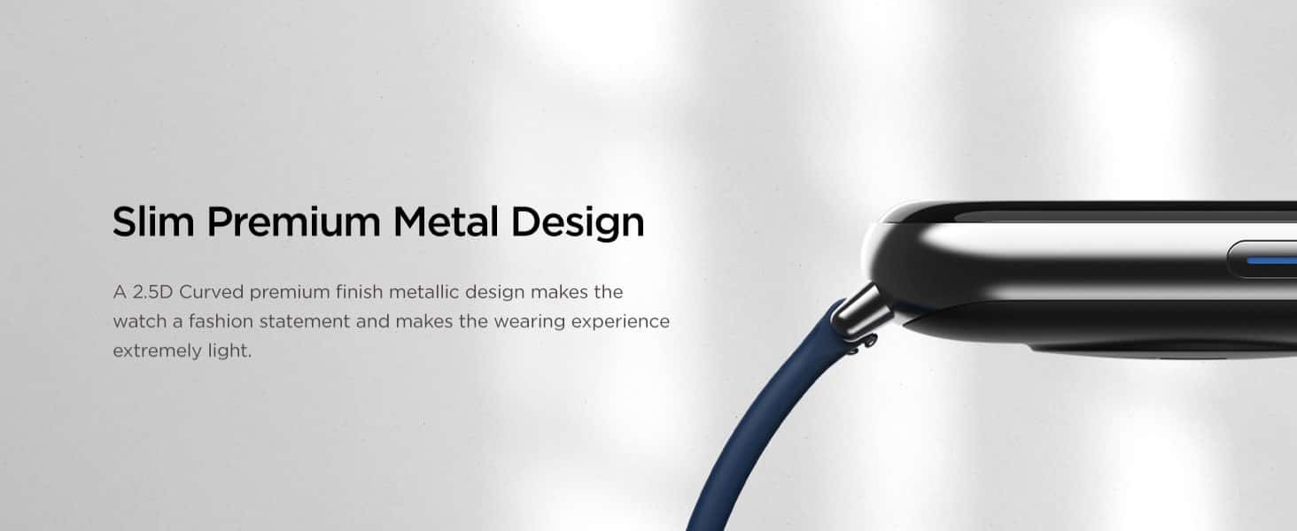 zopic boAt Matrix Smart Watch with 1.65” AMOLED Display, Always On Mode, Slim Premium Design, Heart Rate & SpO2 Monitoring, Health Ecosystem & Multiple Sports Modes,3ATM & 7 Days Battery Life(Twilight Grey)