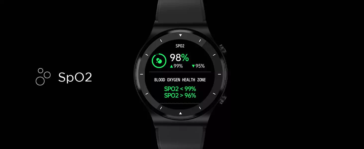 zopic Fire-Boltt 360 Pro smartwatch Bluetooth Calling, Local Music and TWS Pairing, 360*360 Display with Rolling UI & Dual Button Technology, Spo2, HeartRate & Temperature