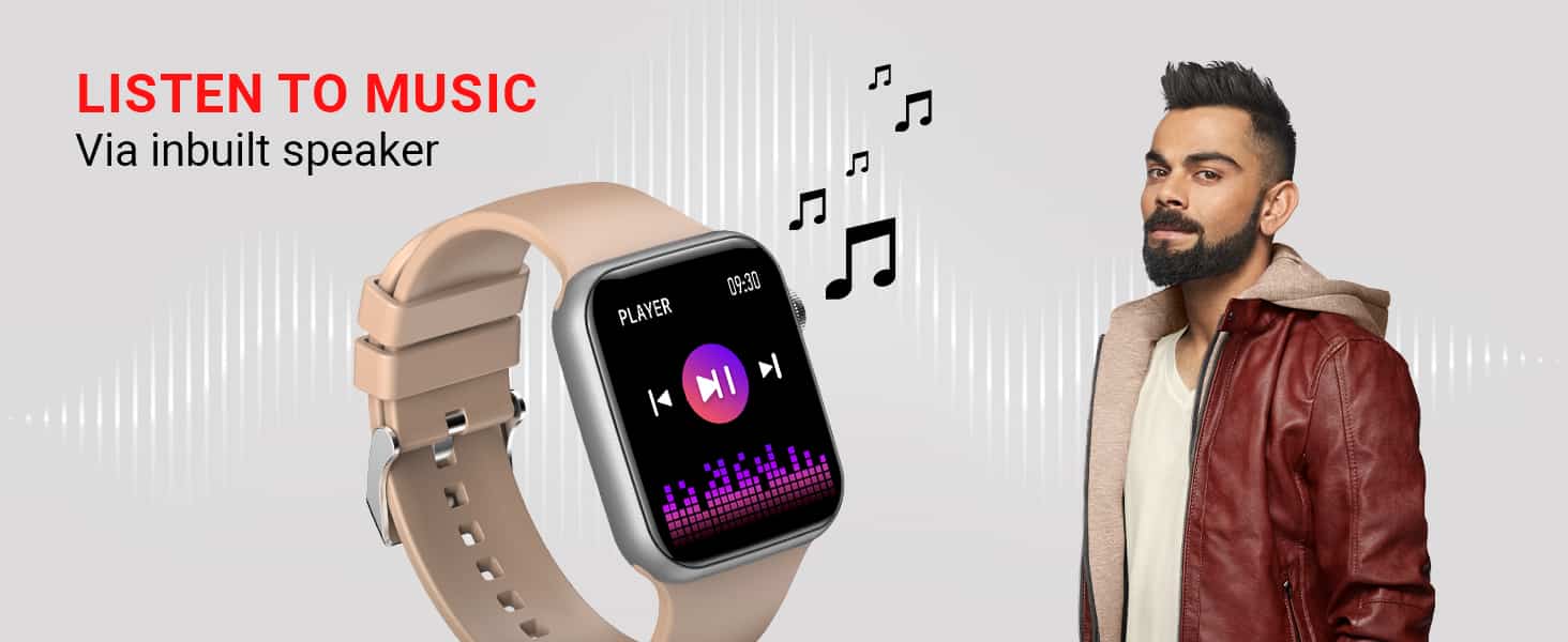 zopic Fire-Boltt Ring Bluetooth Calling Smartwatch with SpO2 & 1.7” Metal Body with Blood Oxygen Monitoring, Continuous Heart Rate, Full Touch & Multiple Watch Faces