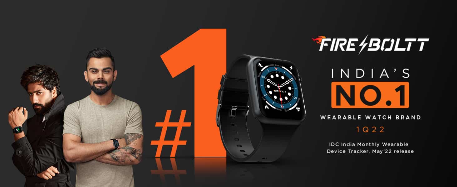zopic Fire-Boltt Ring Bluetooth Calling Smartwatch with SpO2 & 1.7” Metal Body with Blood Oxygen Monitoring, Continuous Heart Rate, Full Touch & Multiple Watch Faces