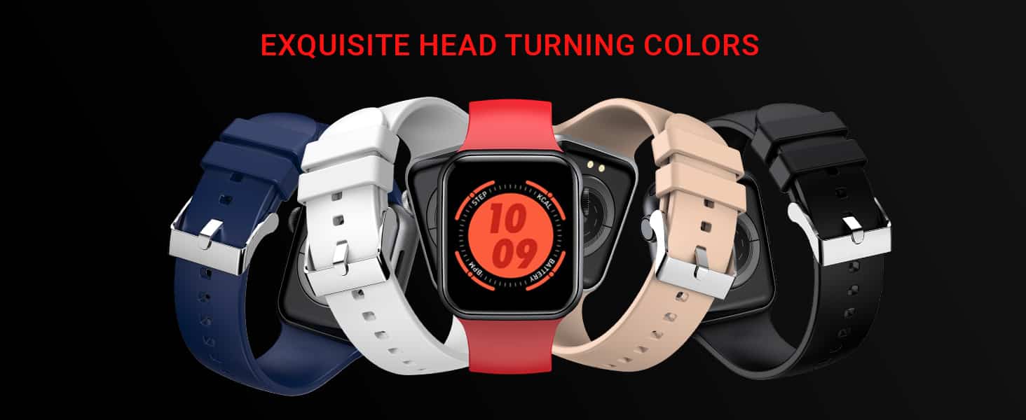 zopic Fire-Boltt Ring Bluetooth Calling Smartwatch with SpO2 & 1.7” Metal Body with Blood Oxygen Monitoring, Continuous Heart Rate, Full Touch & Multiple Watch Faces