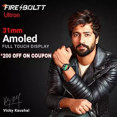 fire boltt ultron vicky kaushal banner smartwatch zopic