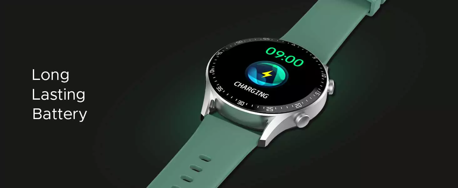 zopic Fire-Boltt India's No 1 Smartwatch Brand Talk 2 Bluetooth Calling Smartwatch with Dual Button, Hands On Voice Assistance, 60 Sports Modes, in Built Mic & Speaker with IP68 Rating