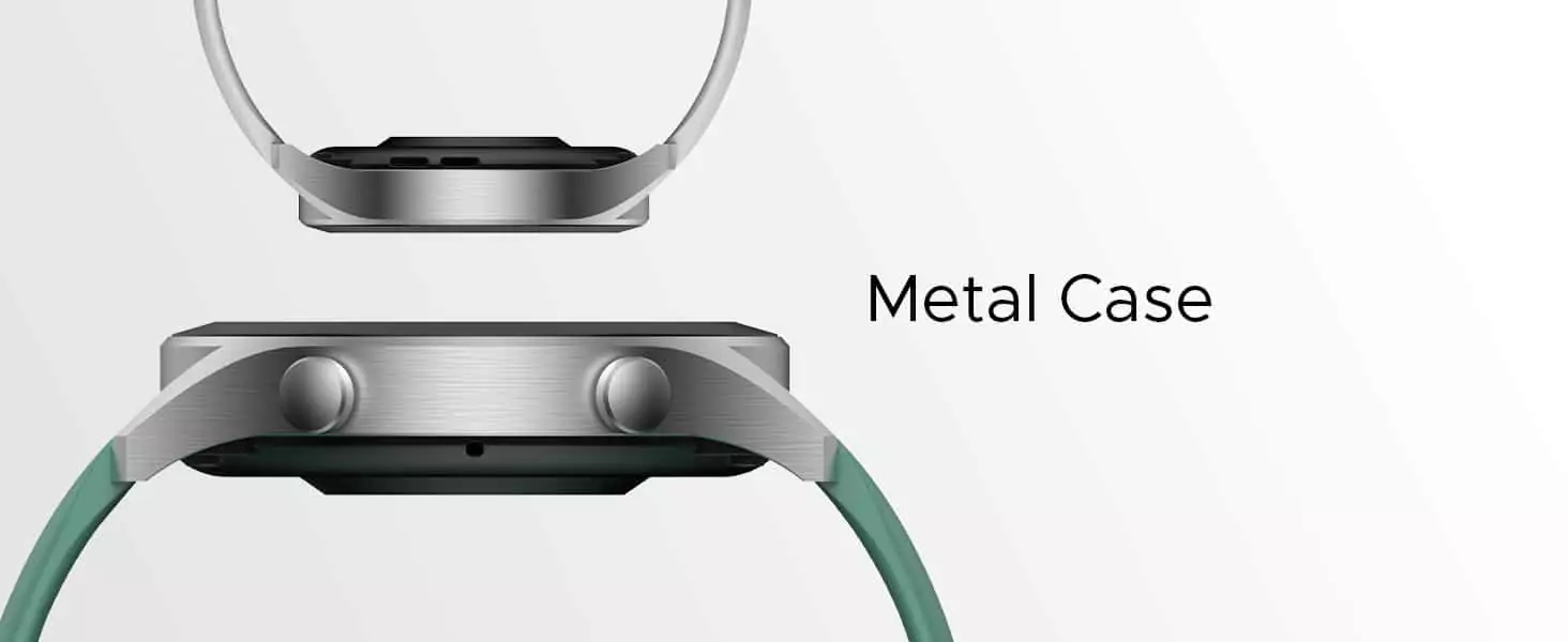 zopic Fire-Boltt India's No 1 Smartwatch Brand Talk 2 Bluetooth Calling Smartwatch with Dual Button, Hands On Voice Assistance, 60 Sports Modes, in Built Mic & Speaker with IP68 Rating