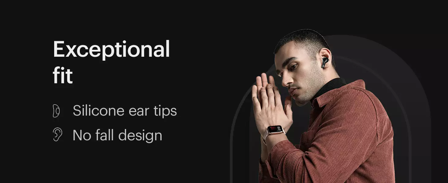 Noise Air Buds+ Truly Wireless Earbuds with Instacharge & Hypersync Technology, Silicone tip, Superb Calling & 20 Hour Playtime | zopic