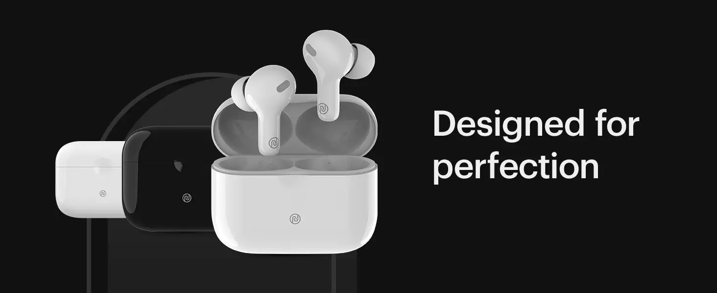 Noise Air Buds+ Truly Wireless Earbuds with Instacharge & Hypersync Technology, Silicone tip, Superb Calling & 20 Hour Playtime | zopic