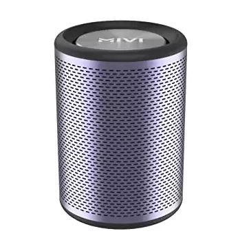 Mivi Octave 3 Speaker Wireless Bluetooth, Portable 360° HD Stereo Sound, Super Solid bass, 8 Hours Playtime, Waterproof, Voice Assistance | zopic