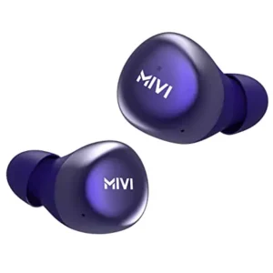 Mivi Duopods M40 True Wireless Bluetooth in Ear Earbuds with Mic, Studio Sound, Powerful Bass, 24 Hours of Battery and EarPods with Touch Control