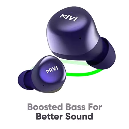 Mivi Duopods M40 Earbuds Powerful Bass 24 H Battery Zopic 1